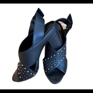 Treasure & Bond Criss Cross Studded Sandal